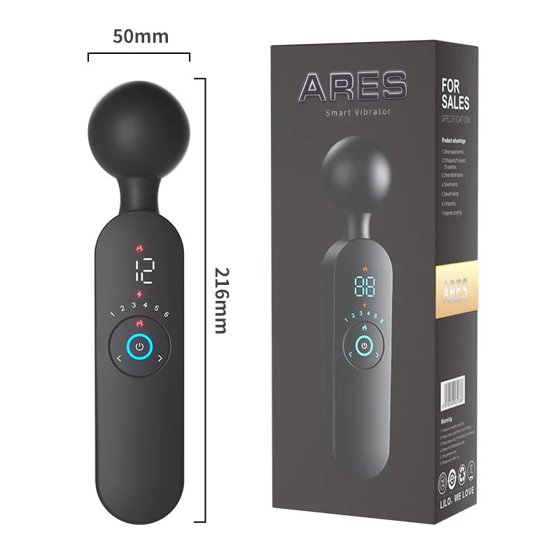 Vibrador Micrófono con calentamiento Ares LILO LL-B2105