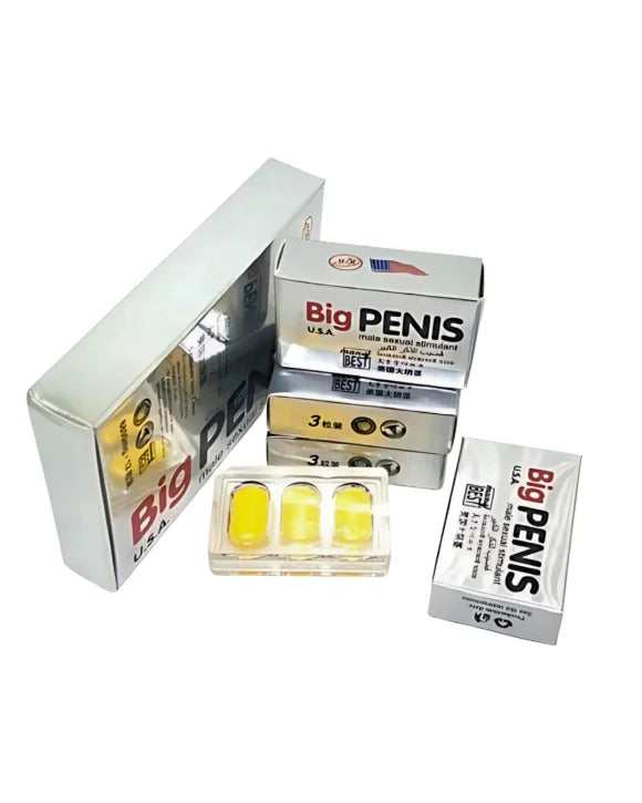 Estimulante sexual BigPenis 3 cápsulas