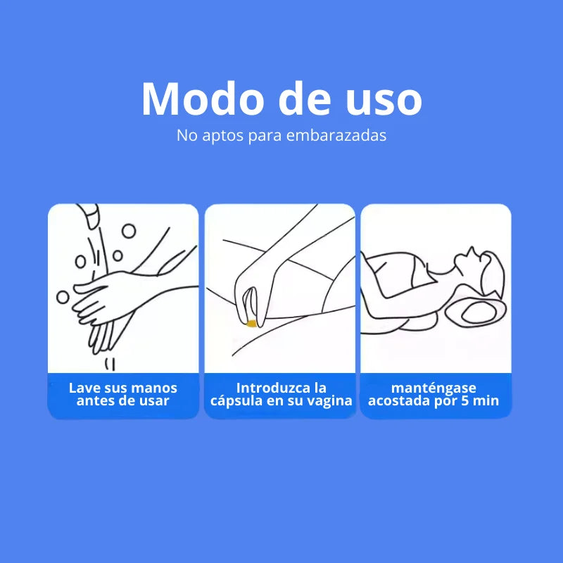 Capsulas Orgásmicas femeninas PLEASURE 12uds