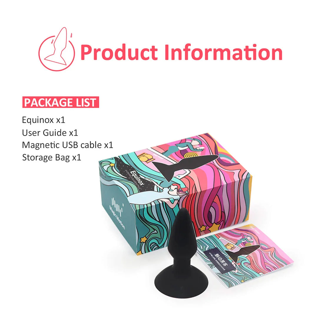Plug anal vibrador Magic Equinox MagicMotion