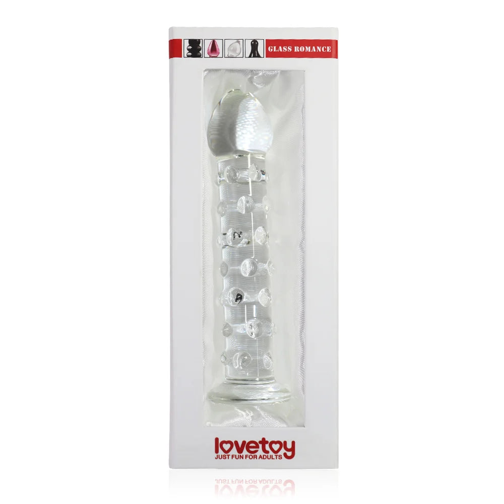 Plug anal GlassRomance LOVETOY GS02C