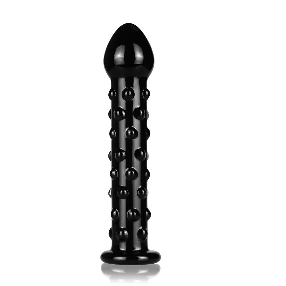 Plug anal GlassRomance LOVETOY GS02bk