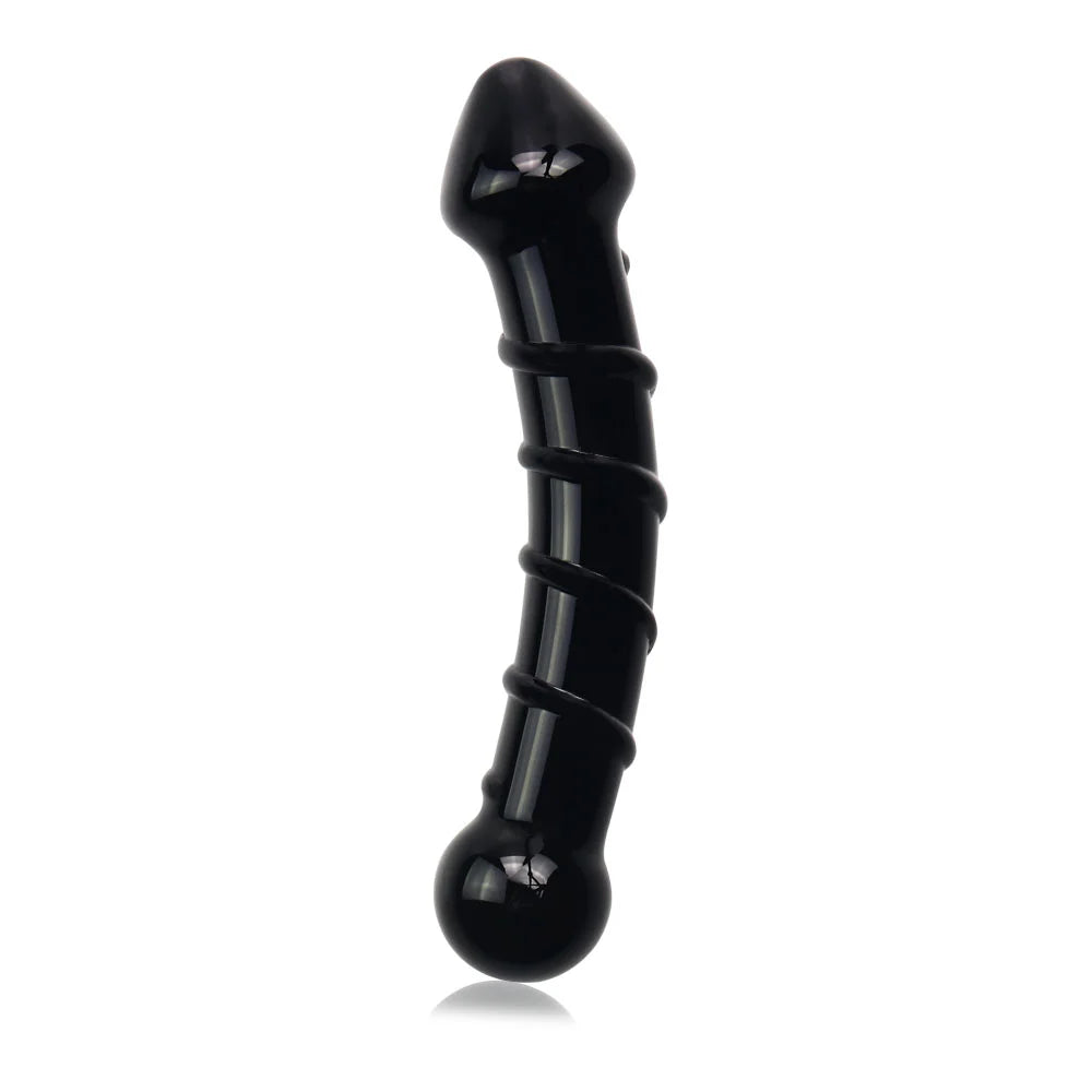 Dildo GlassRomance LOVETOY GS05bk