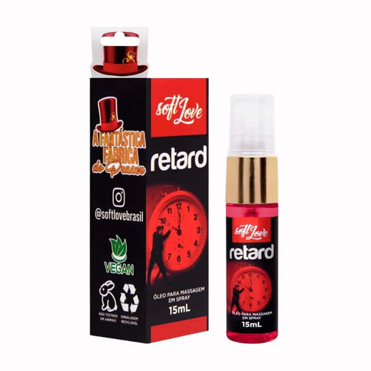Retard Spray Retardante masculino VEGANO 15Ml SoftLove