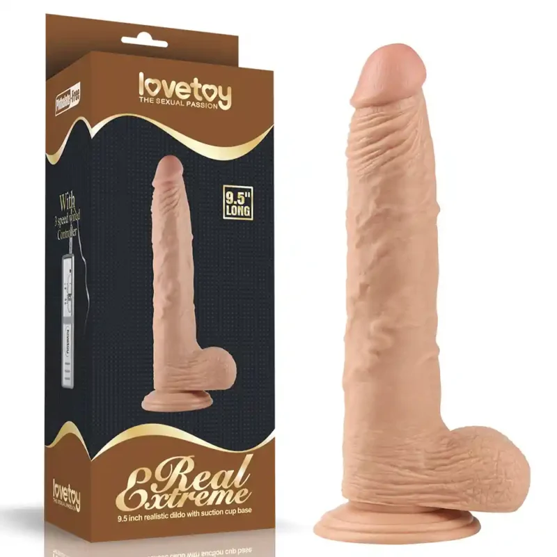Consolador Real Extreme De 24×4,5 Cm