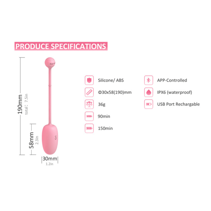 Huevo vibrador Magic kegel coach MagicMotion - Image 7