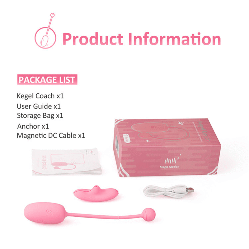 Huevo vibrador Magic kegel coach MagicMotion - Image 9