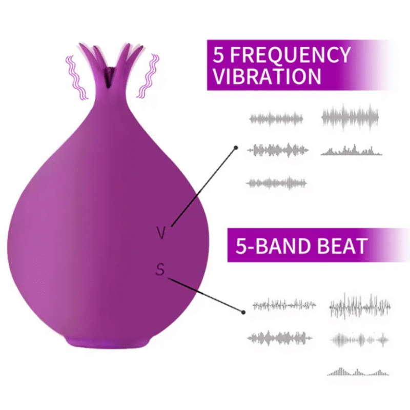 Vibrador y succionador Granate MF1033 - Image 2