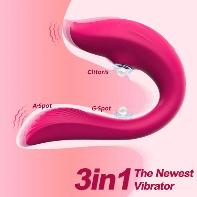 Vibrador y succionador a control APP MF1031 - Image 3