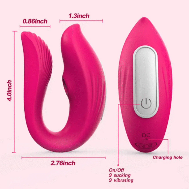 Vibrador y succionador a control APP MF1031 - Image 4