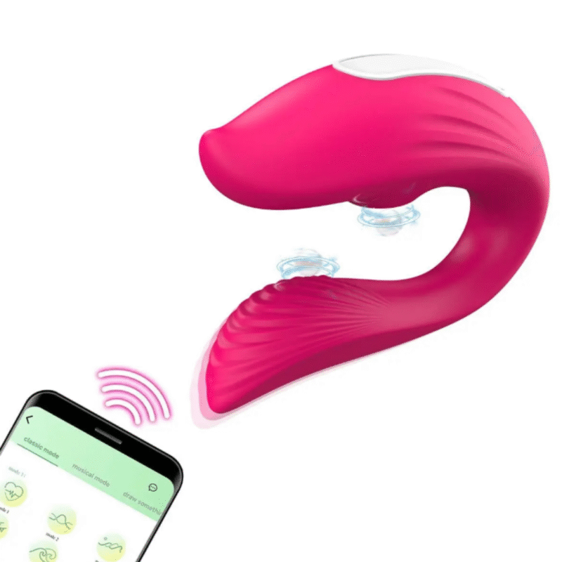 Vibrador y succionador a control APP MF1031 - Image 2