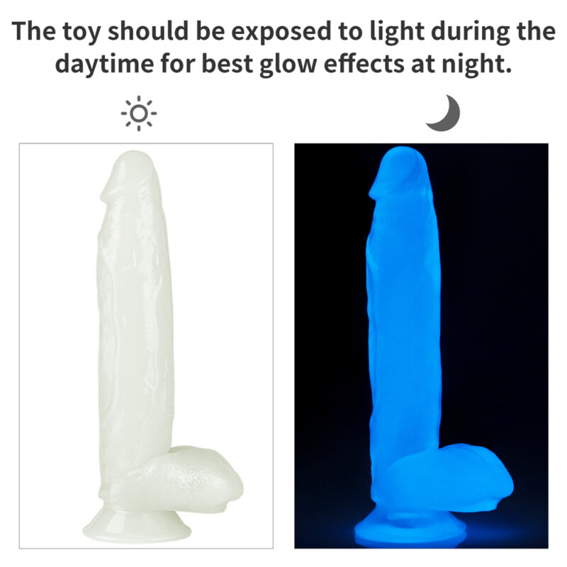 Dildo luminiscente Lumino 20,5cm LOVETOY LV319023 - Image 2