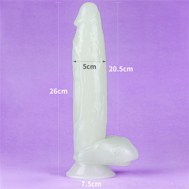 Dildo luminiscente Lumino 20,5cm LOVETOY LV319023 - Image 4